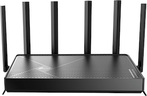 TP-Link Archer BE6500 Dual-Band Wi-Fi 7 Router with dual 2.5 Gbps ports and wide coverage